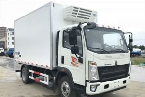 重汽豪沃冷藏车(蓝牌)