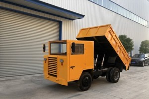 6吨六轮带驾驶室矿车