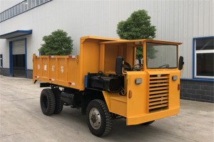 8吨四驱六轮矿车